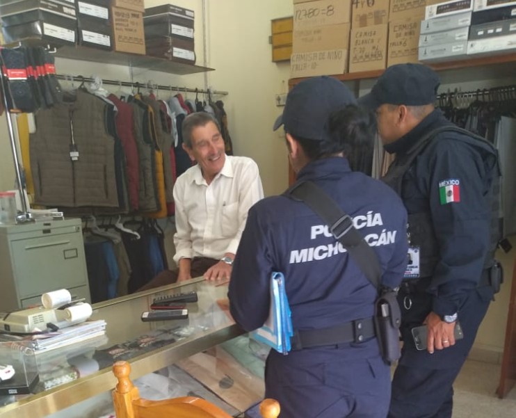 Realiza Policía Michoacán acciones de proximidad social en Zitácuaro