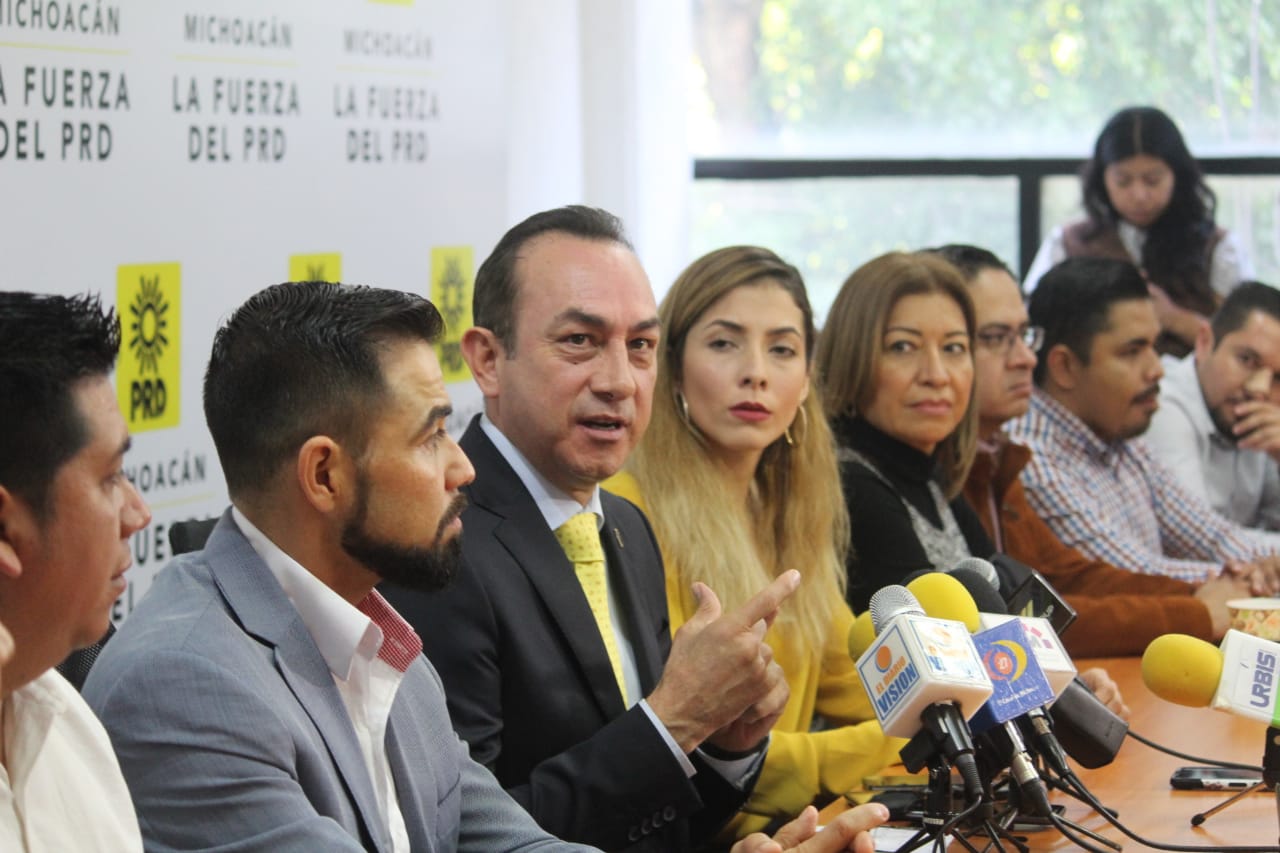 PRD Michoacán, dispuesto a fortalecerse desde sus bases en esta nueva etapa.