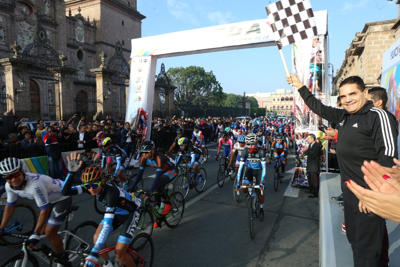 Arranca la Vuelta Internacional Ciclista Michoacán 2018