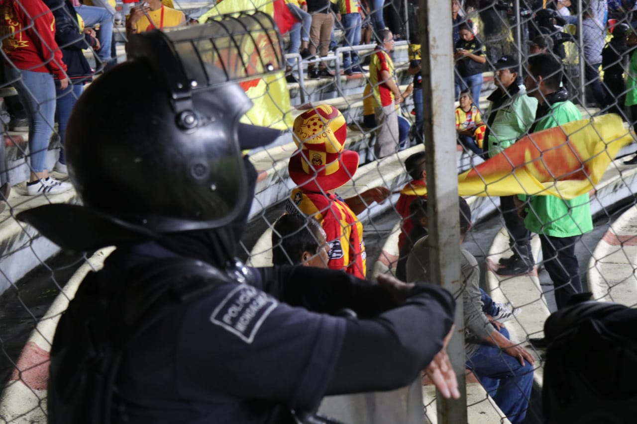 Reporta SSP saldo blanco en partido Monarcas – Cruz Azul