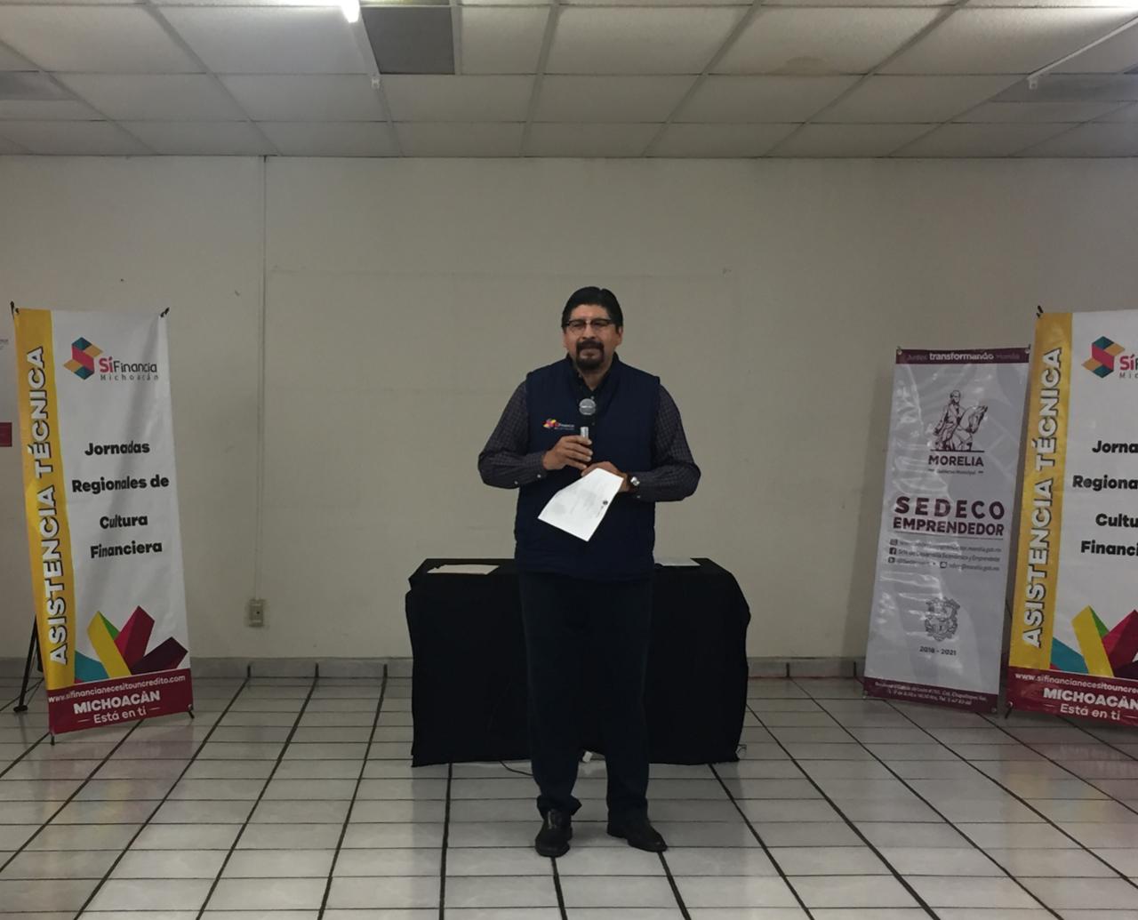 Inaugura Sí Financia Jornadas de Cultura financiera en Morelia