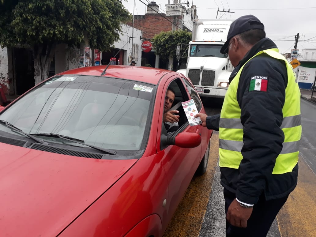 Impulsa Policía Michoacán campaña “Recomendaciones de Seguridad Vial”