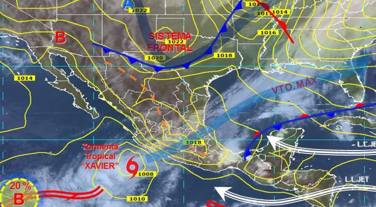 En alerta PC Estatal ante el paso de “Xavier”