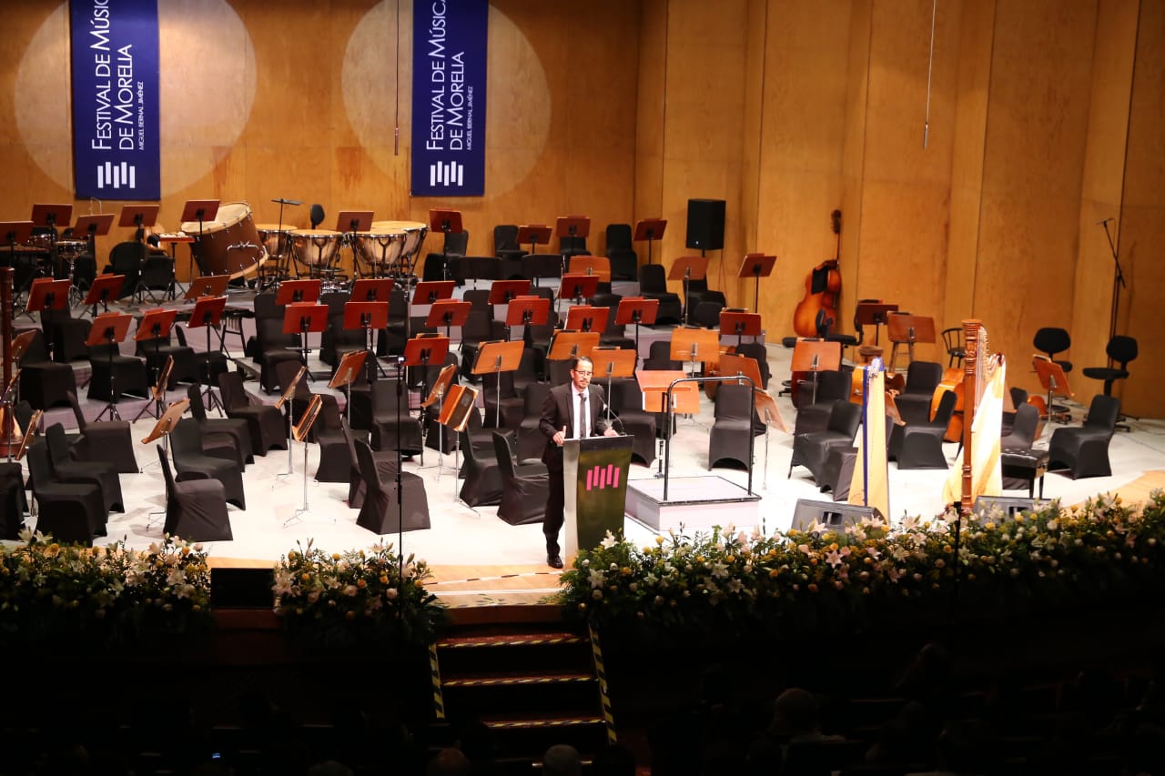 Michoacán, epicentro de la cultura; arranca el Festival Internacional de Música de Morelia