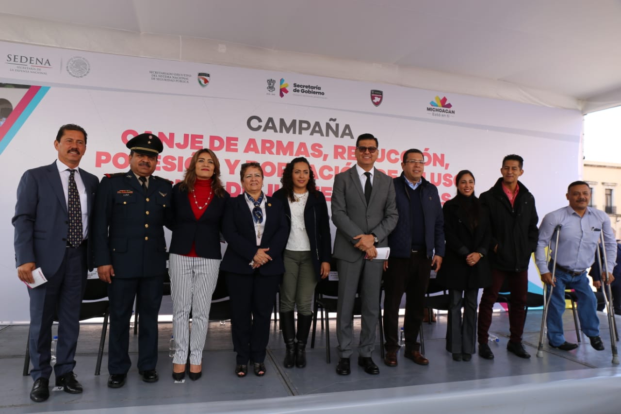 Canjean juguetes bélicos por didácticos para desalentar la violencia