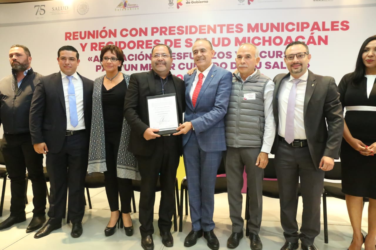 Estado y municipios suman esfuerzos por la salud de los michoacanos
