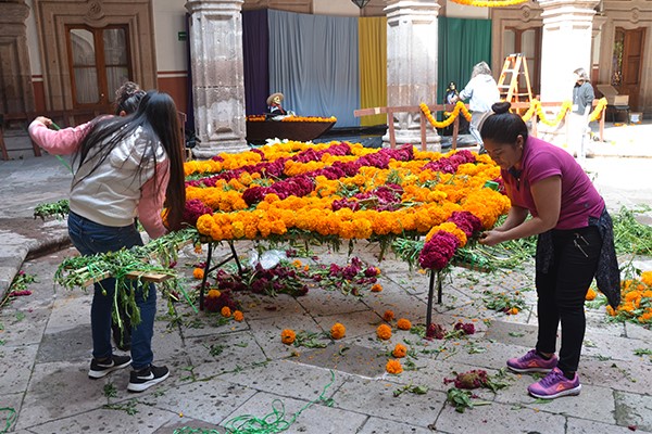Alista Museo Histórico del Poder Judicial ambientación tradicional del Día de Muertos