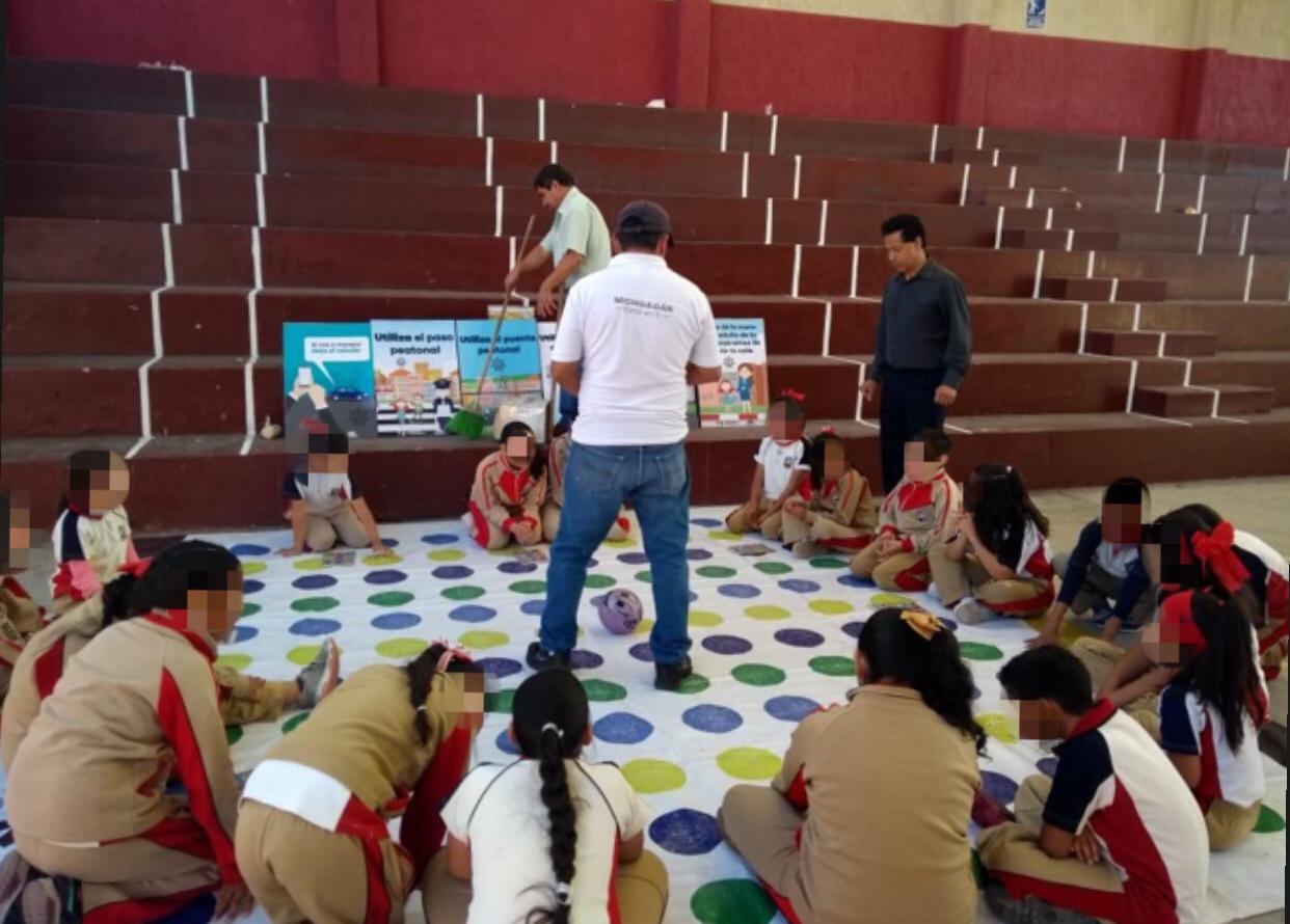 Promueve SSP acciones positivas en comunidad estudiantil de Zitácuaro