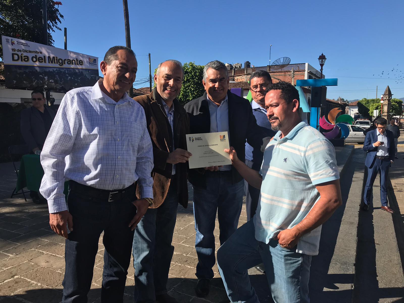 Celebran el Día del Migrante en Tacámbaro