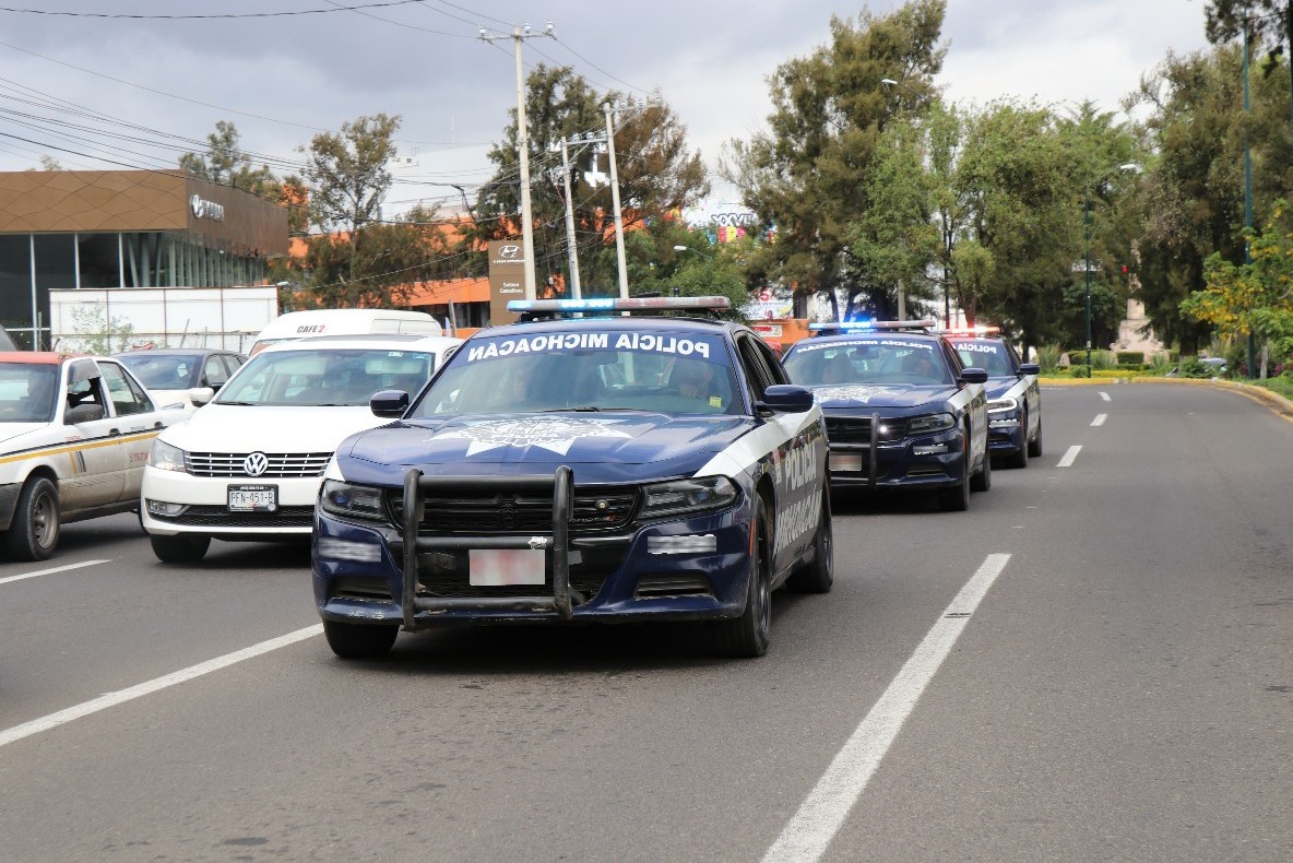 Detiene Policía Michoacán a un hombre con arma de fuego en Morelia