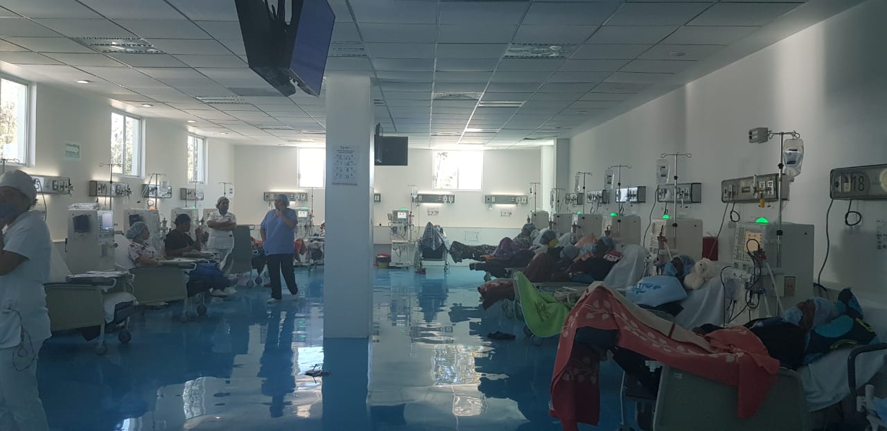 En funcionamiento, Unidad de Hemodiálisis del Hospital General de Ciudad Hidalgo: SSM