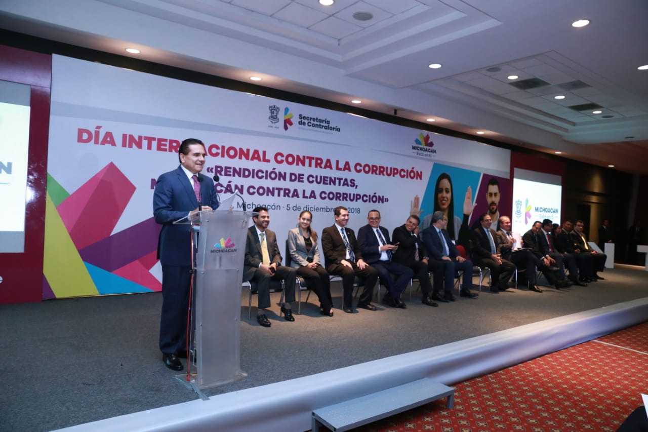 Seguiremos cerrando el paso a la corrupción: Silvano Aureoles