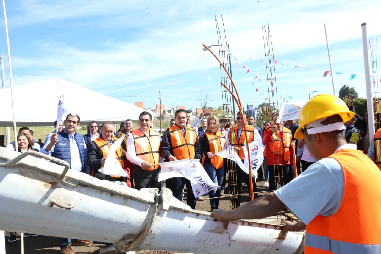 Arranca Silvano Aureoles construcción de viviendas para familias de bajos ingresos