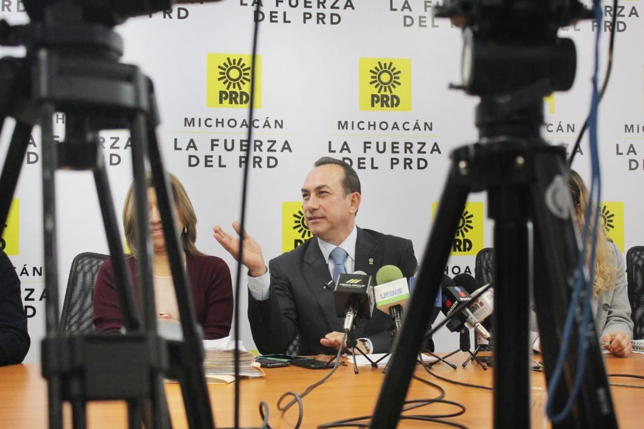 Propone PRD crear un Frente que defienda autonomía y soberanía de Michoacán.