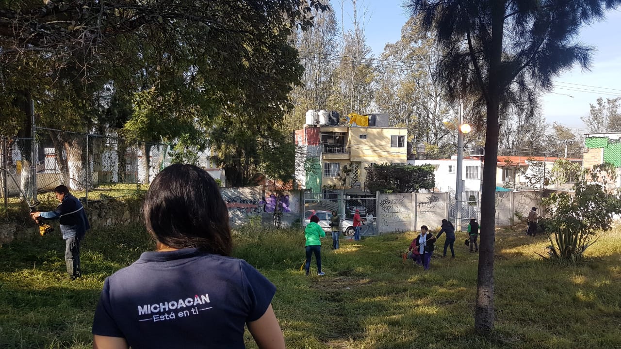 Avanza SSP en la recuperación de espacios en Morelia