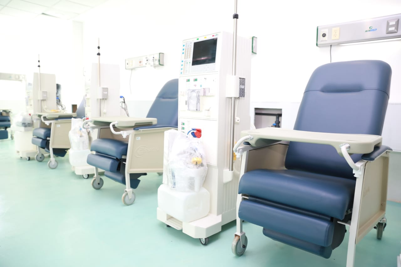 Próxima semana, reinicia operaciones Unidad de Hemodiálisis de Ciudad Hidalgo