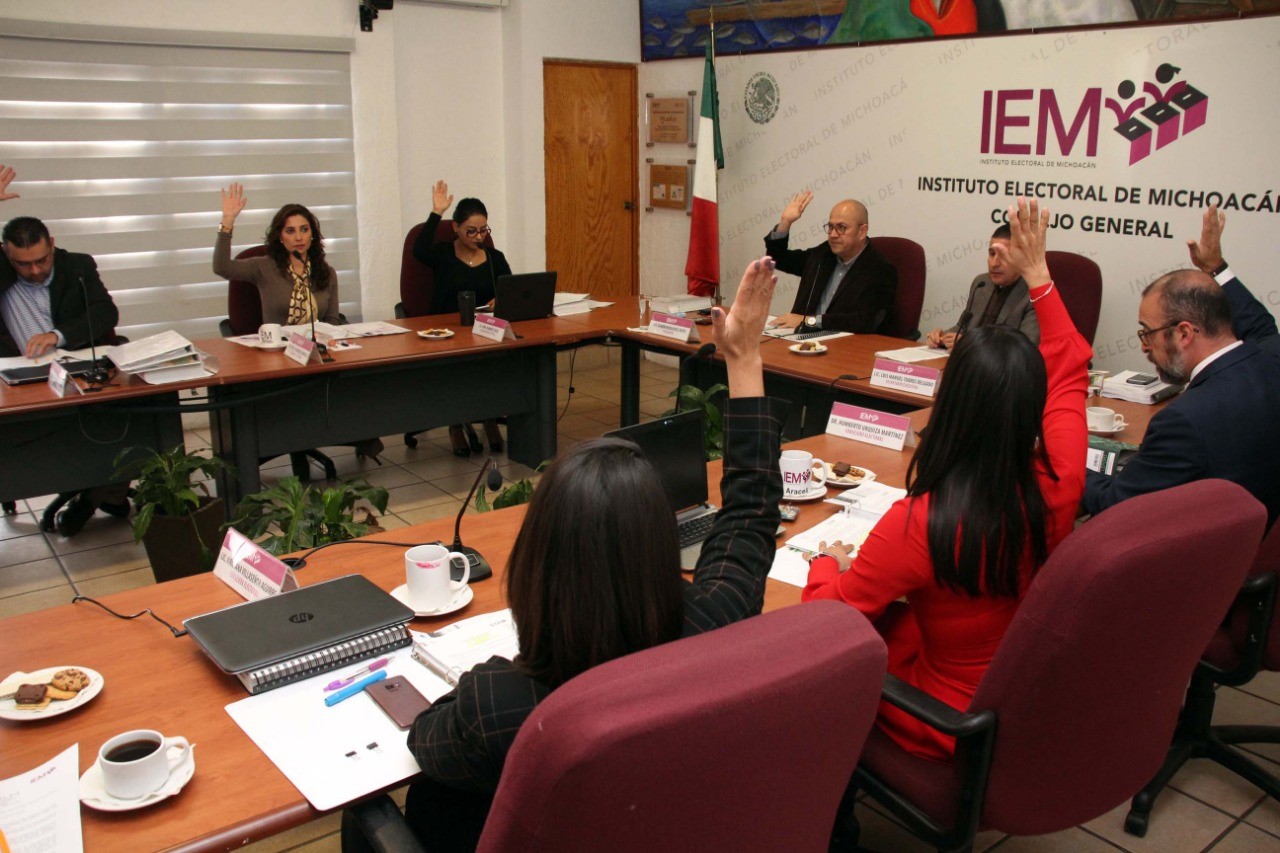 IEM Entrega informe anual 2017-2018  ante Consejo General