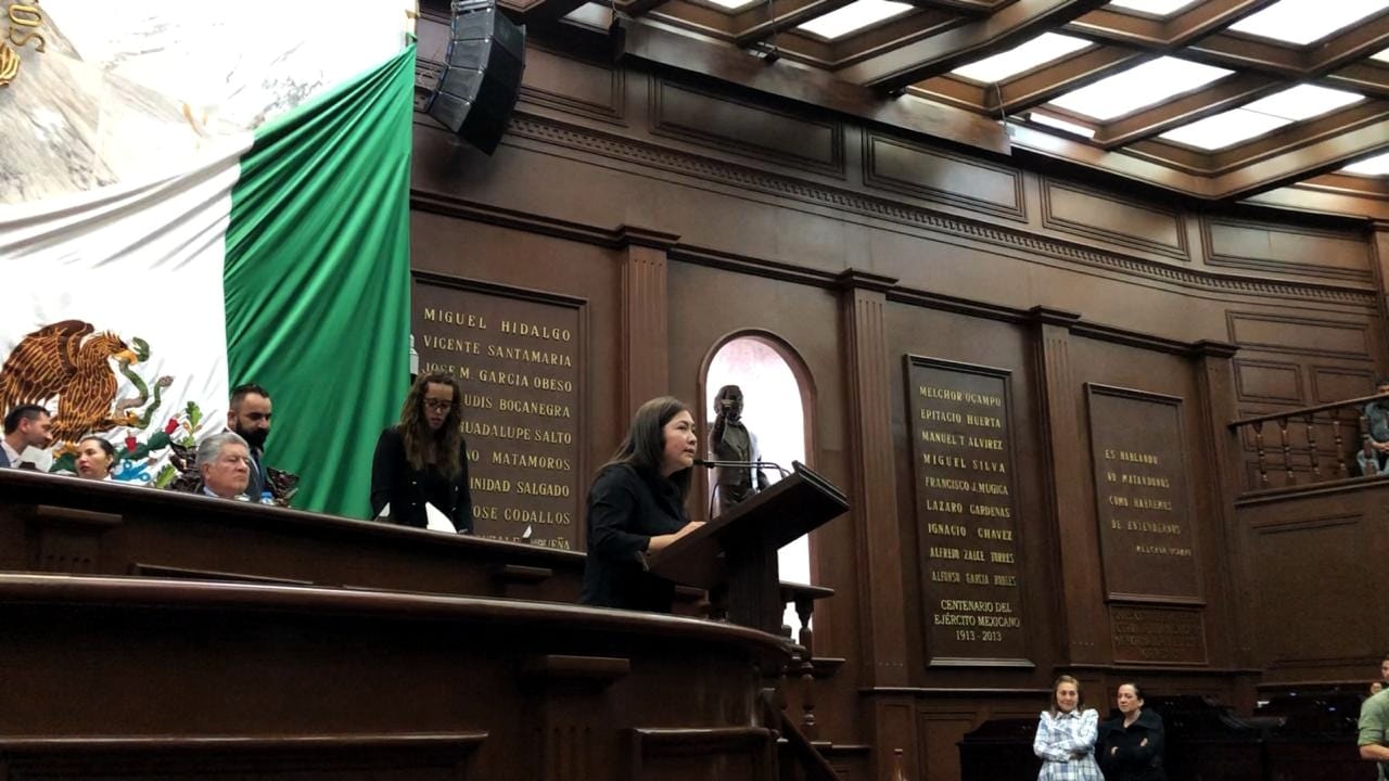 Laura Granados: “A favor del pueblo de Michoacán y en contra de nuevos y más impuestos”