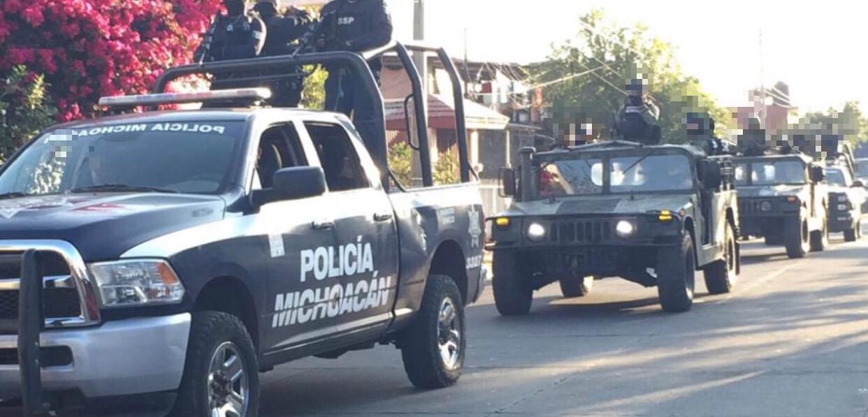 Intensifican SSP y Sedena vigilancia en Uruapan