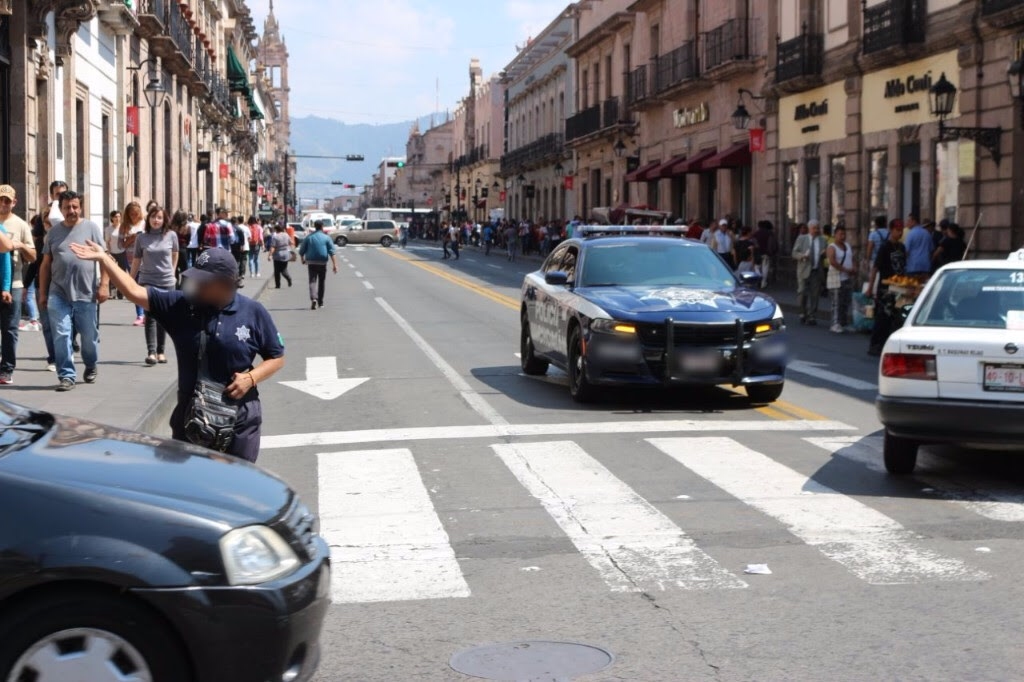 Hoy, dispositivo vial y de seguridad por Cabalgata de Los Reyes Magos, en Morelia