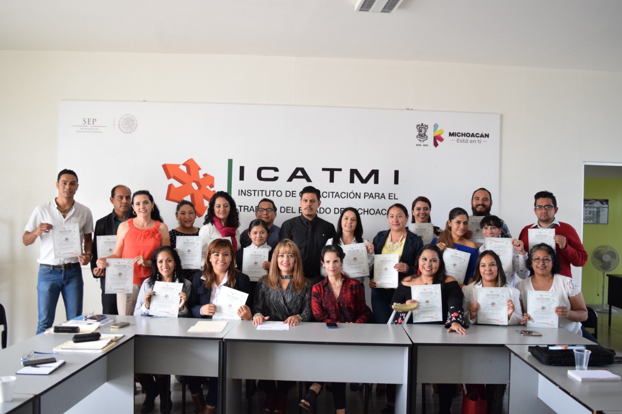 Certificó Icatmi 576 Competencias Laborales en 2018