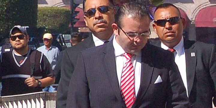 Confirman detención y traslado de Rodrigo Vallejo Mora