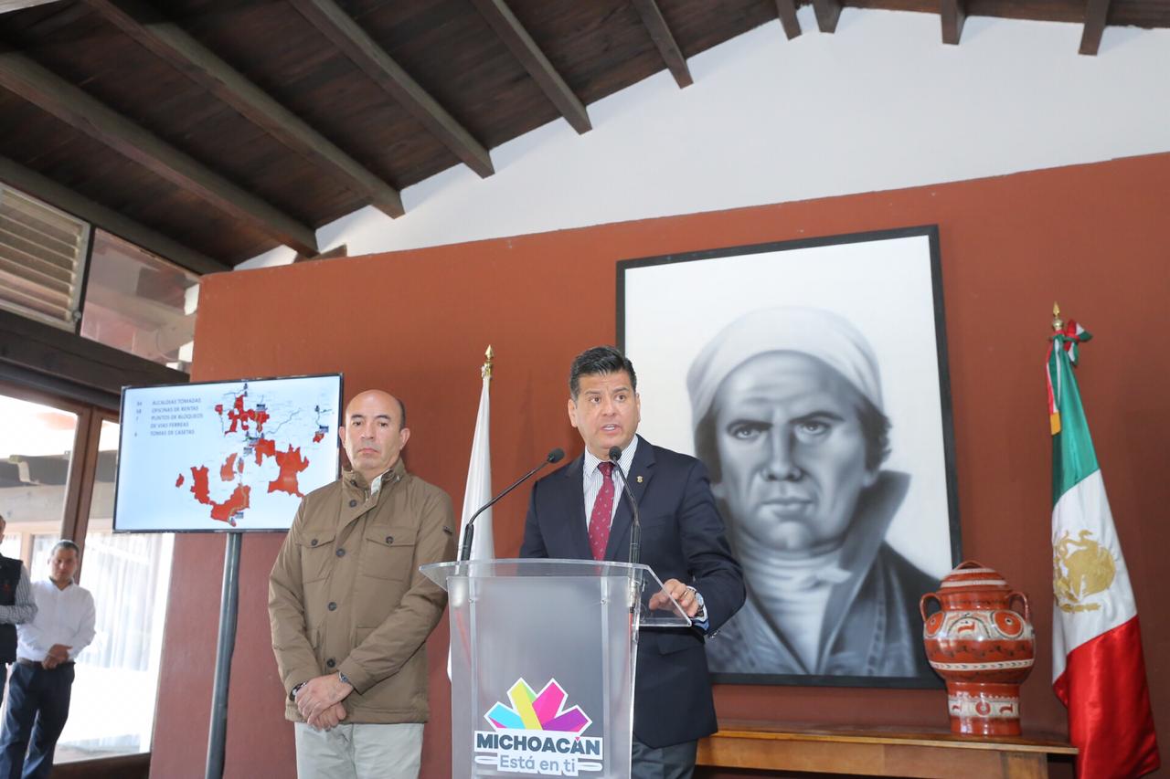 Exige Gobierno del Estado que grupos ajenos saquen las manos de conflicto magisterial