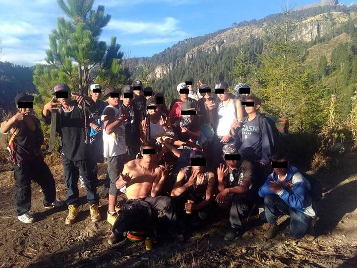 Banda de delincuentes azoran San Miguel Canoa  Municipio de Puebla