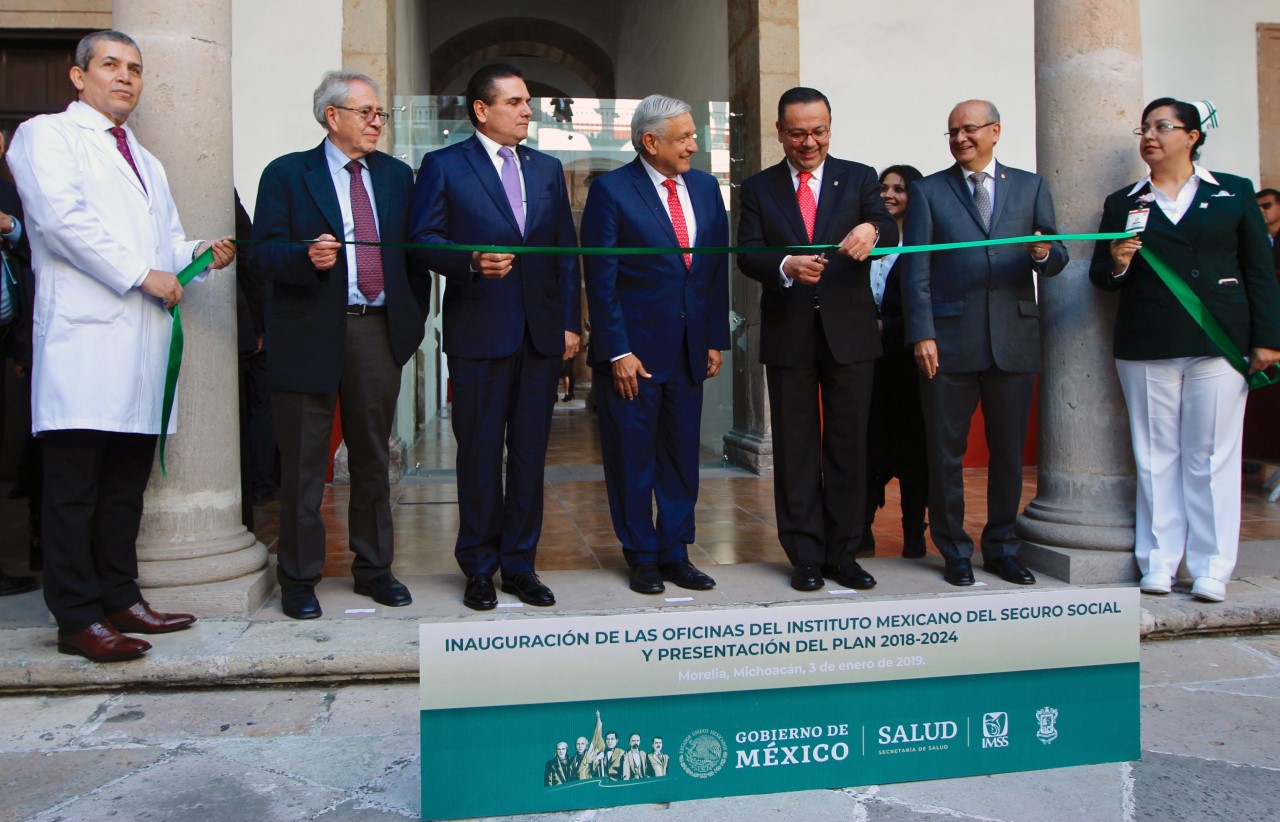 EL PRESIDENTE DE MÉXICO Y EL DIRECTOR DEL SEGURO SOCIAL PRESENTAN EL PLAN “IMSS: BIENESTAR PARA TODA LA VIDA”