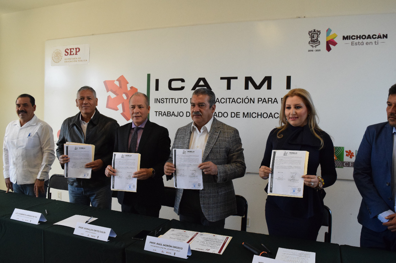 Capacitación laboral, herramienta contra el rezago económico y la delincuencia: Icatmi
