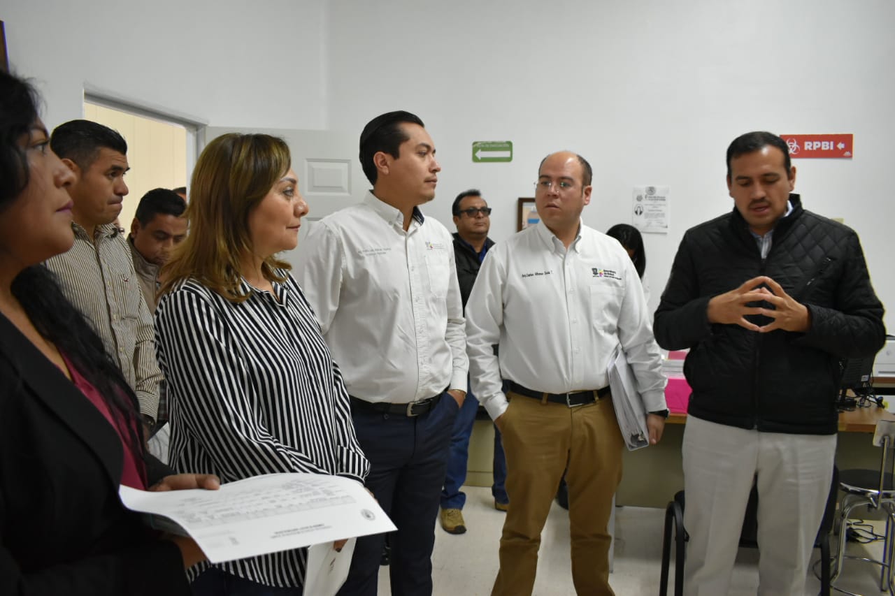 Comisión de Salud realiza verificación física de obras estatales