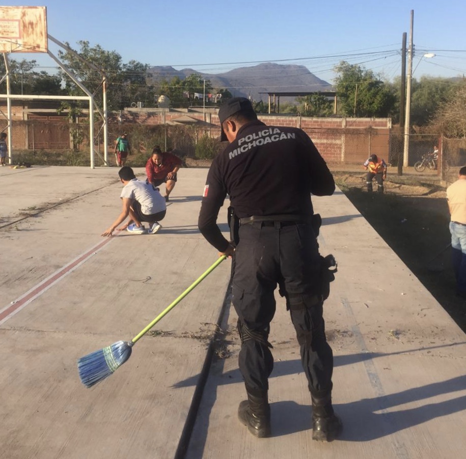 Mantiene SSP acciones preventivas en Huetamo