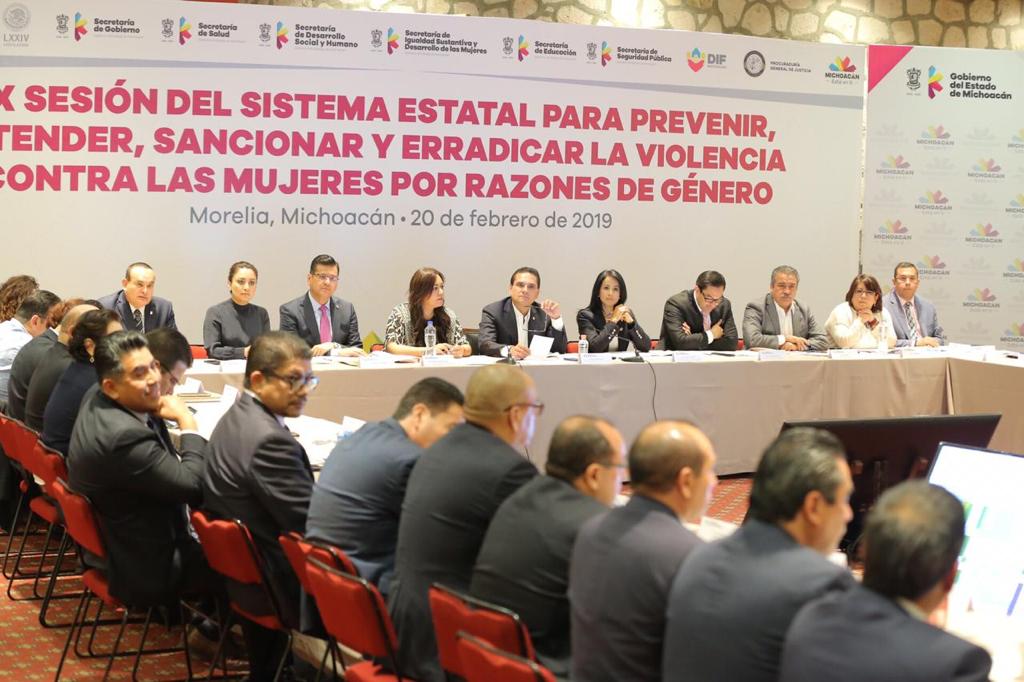 Avanza Michoacán en mecanismos de prevención de la violencia de género: Silvano Aureoles