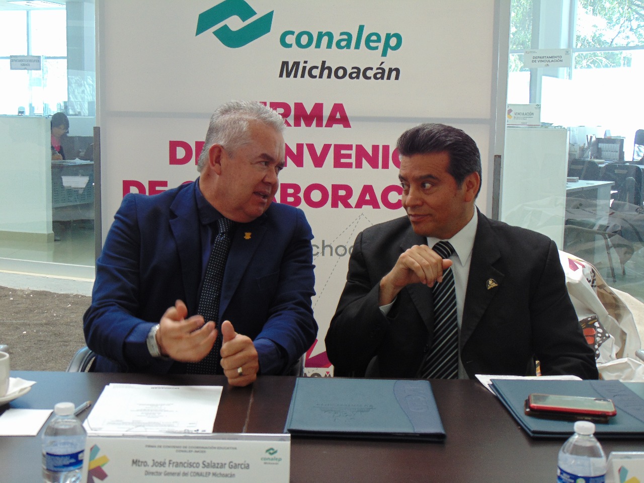 Alianza de Conalep e IMCED en favor de la educación media superior y superior de Michoacán