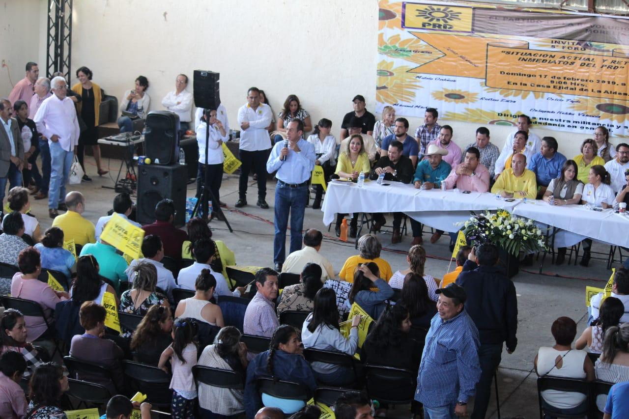 El PRD es un partido competitivo, de cara al 2021