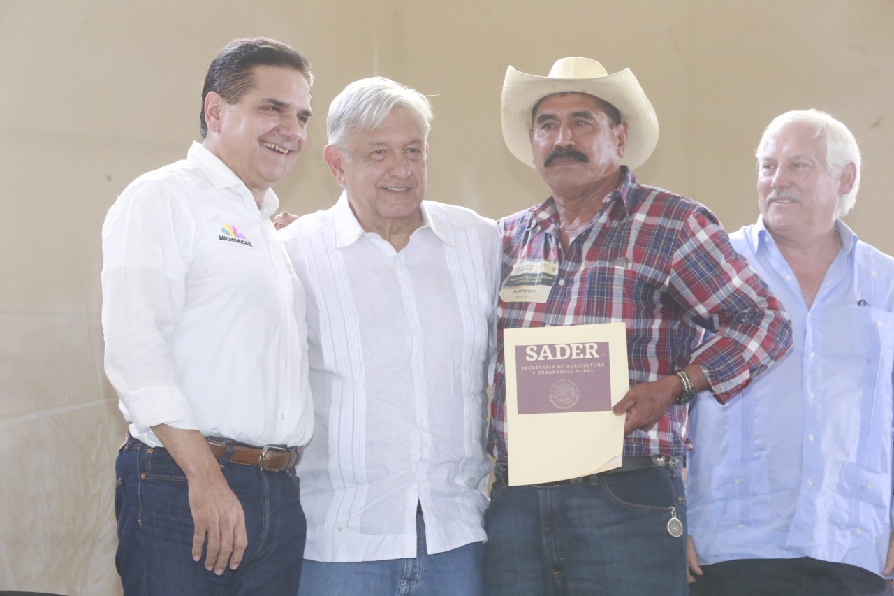 Michoacán necesita del trabajo conjunto; Silvano Aureoles a AMLO