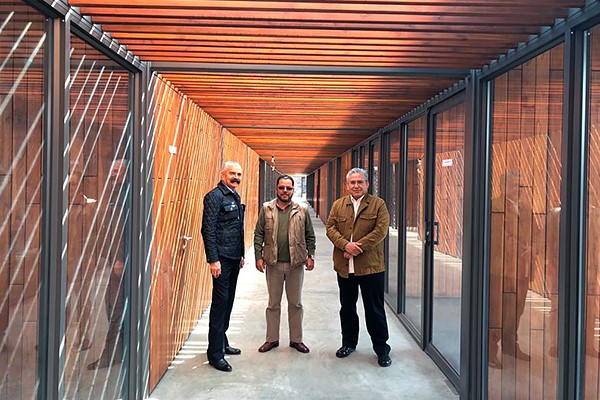 Marco Antonio Flores Negrete realiza recorrido por ciudad judicial en construcción en Zamora