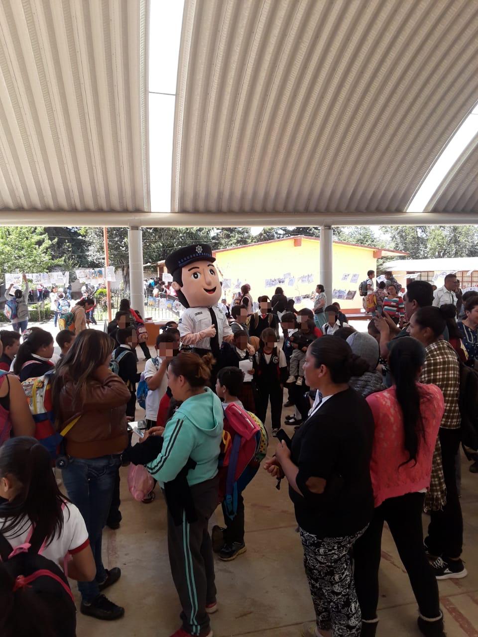 Más de 500 estudiantes de Pátzcuaro se benefician con Educación Vial: SSP
