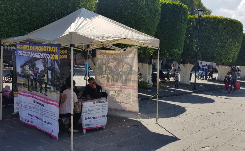 Invita SSP a jóvenes morelianos a sumarse a la Policía Michoacán