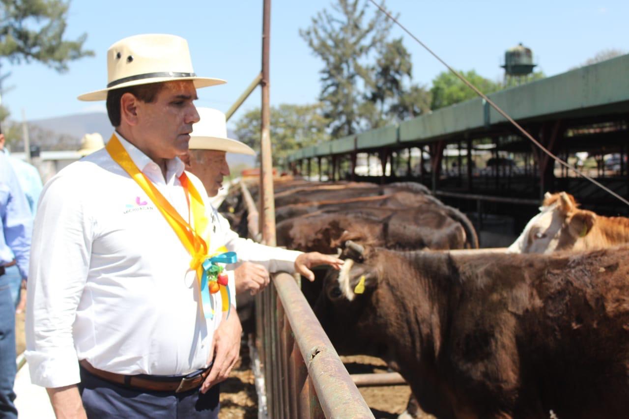 Visita Gobernador Unidad de Producción Ganadera de El Limón