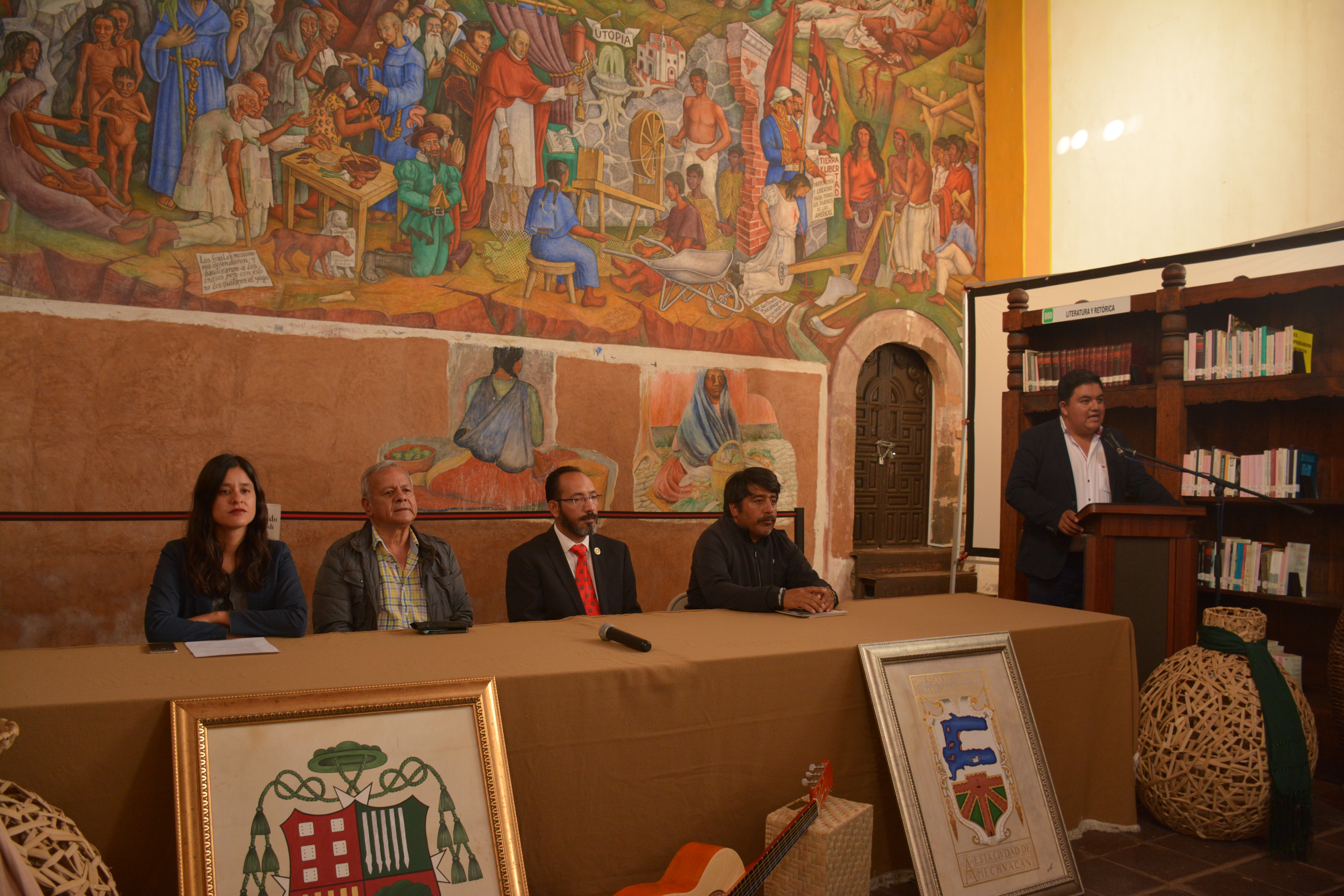 REALIZAN JORNADAS CULTURALES PARA RECORDAR VIDA Y OBRA DE VASCO DE QUIROGA