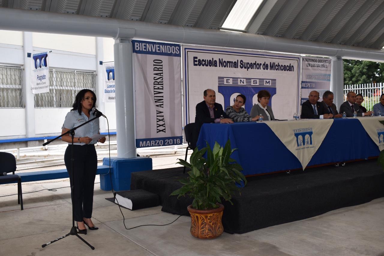Dignifica Gobierno de Michoacán espacios de formación de docentes