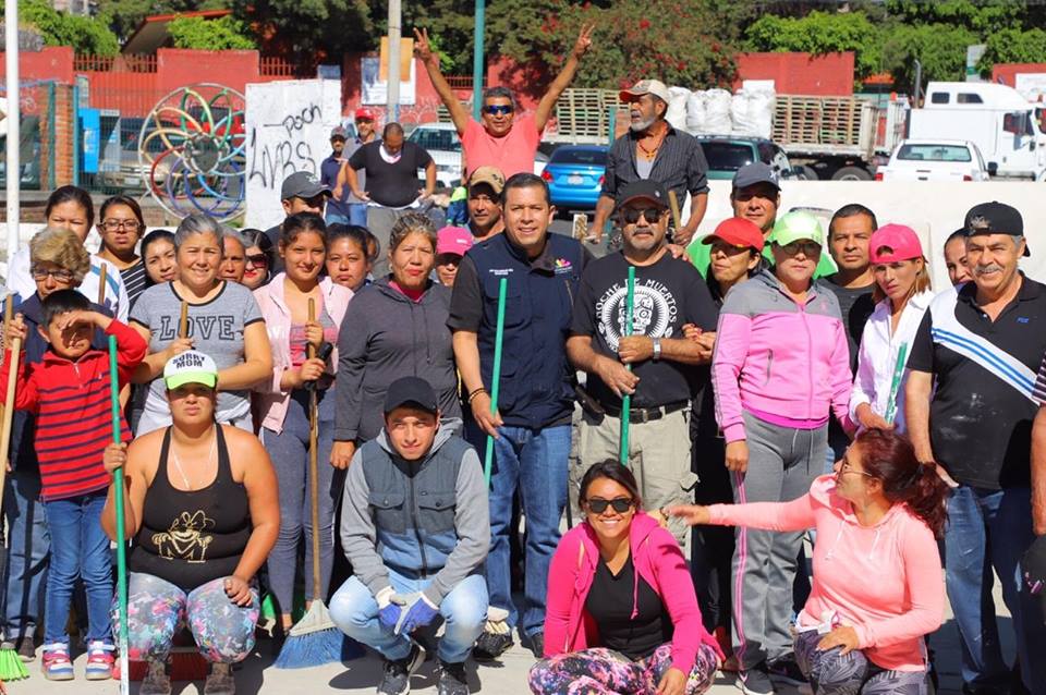 Rescata SEDESOH espacio público en la colonia Leandro Valle, de Morelia