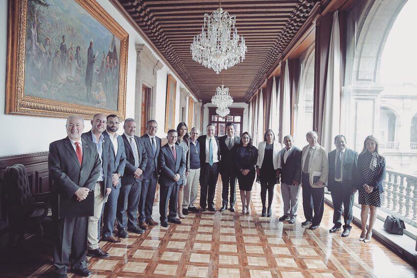 Antonio García acude a Palacio Nacional para abogar por los Pueblos Mágicos