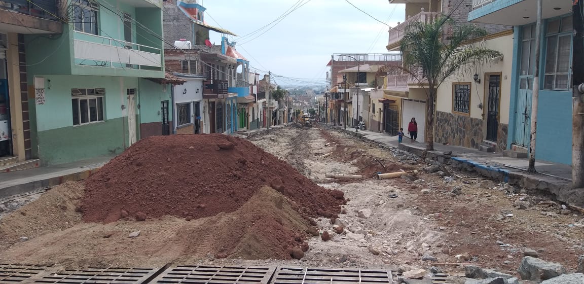 Gobierno de Michoacán moderniza la histórica calle Tepeyac, en Sahuayo