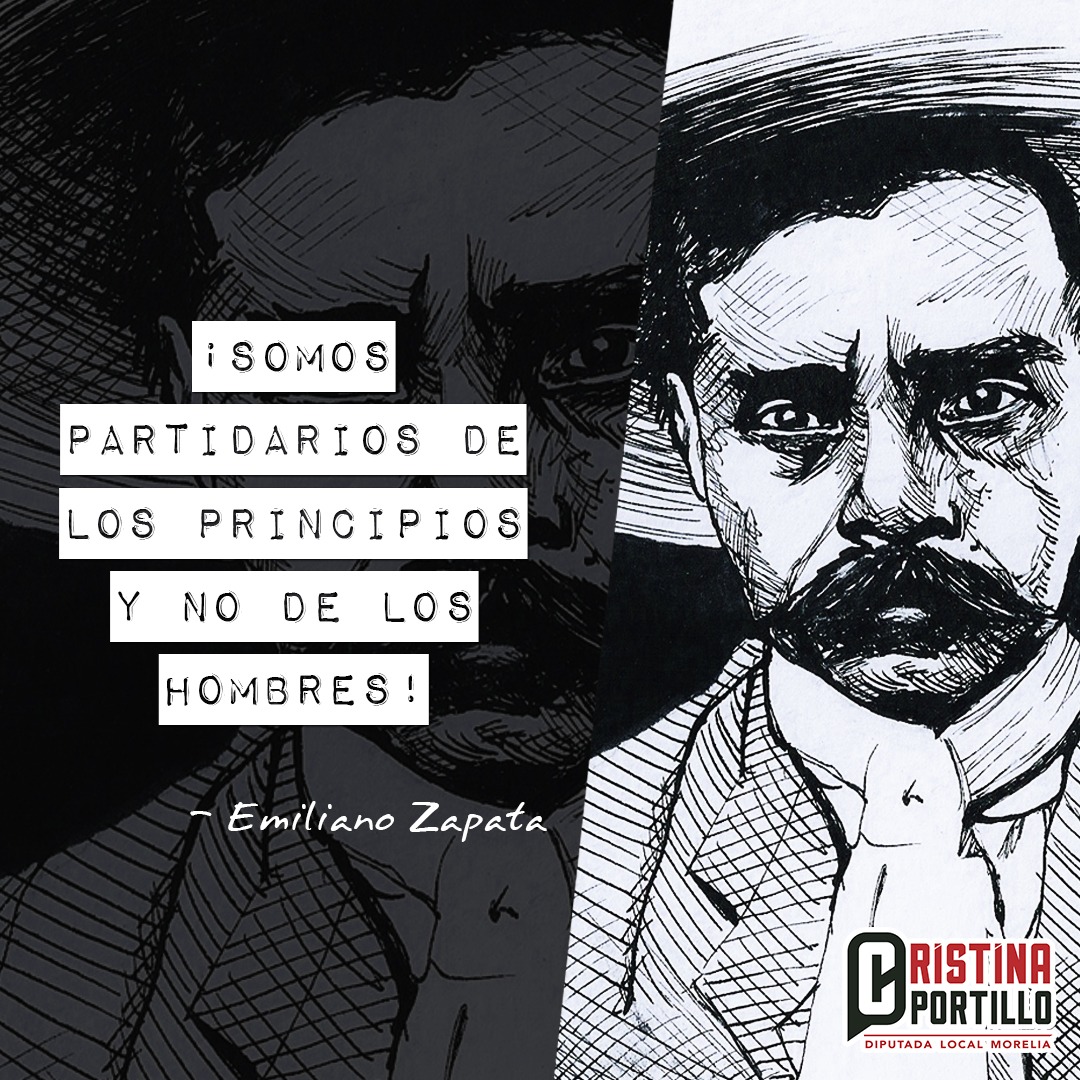 Los ideales de Zapata orientan el trabajo de la fracción parlamentaria de Morena, para lograr justicia y paz social en Michoacán