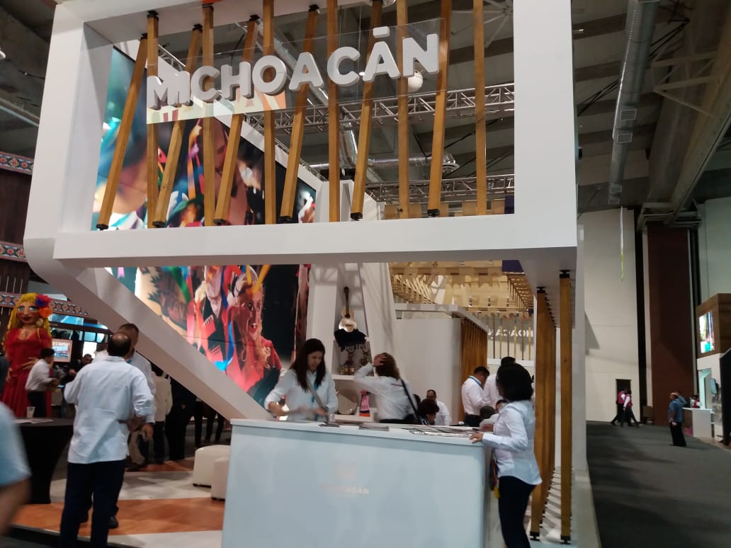Michoacán, destino ideal, presente en el Tianguis Turístico de México