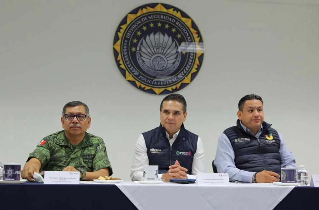 Prepara Gobernador segunda etapa del Plan Integral de Seguridad de Michoacán