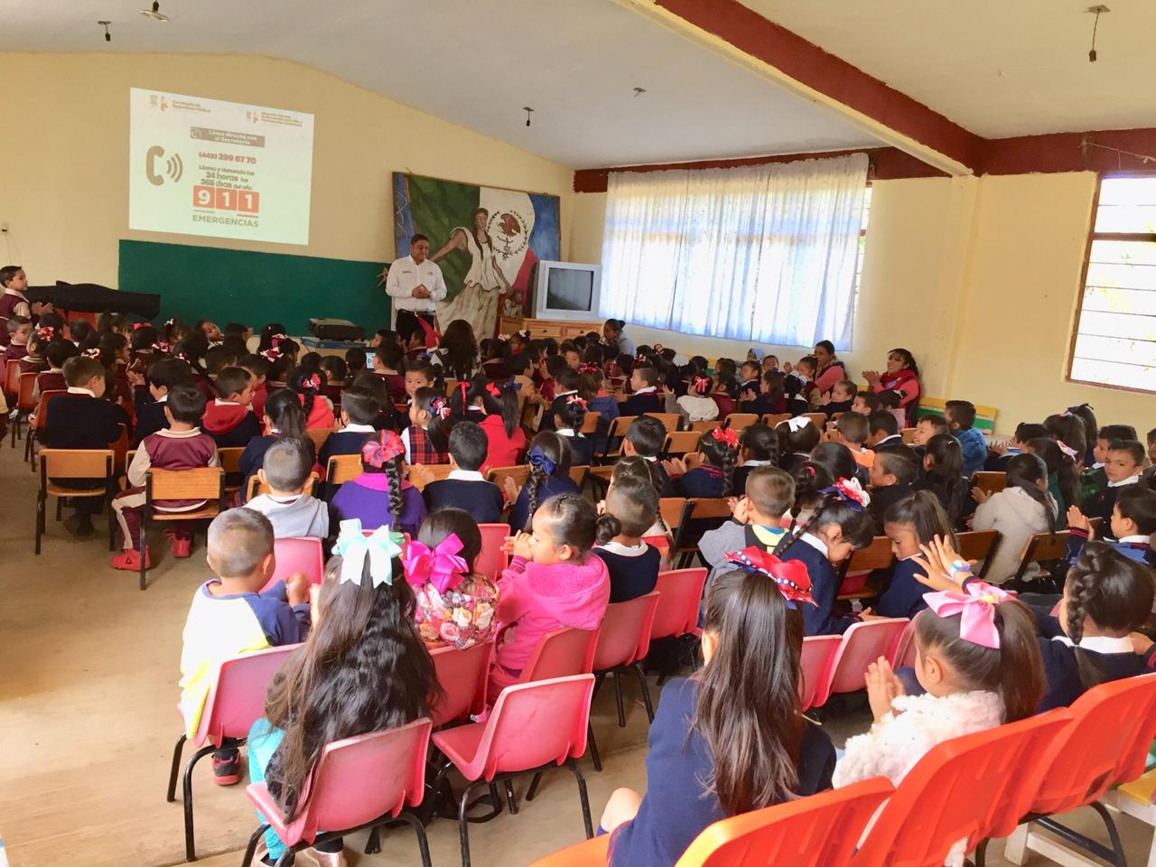 Más de 2 mil beneficiados con acciones preventivas, en Michoacán: SSP