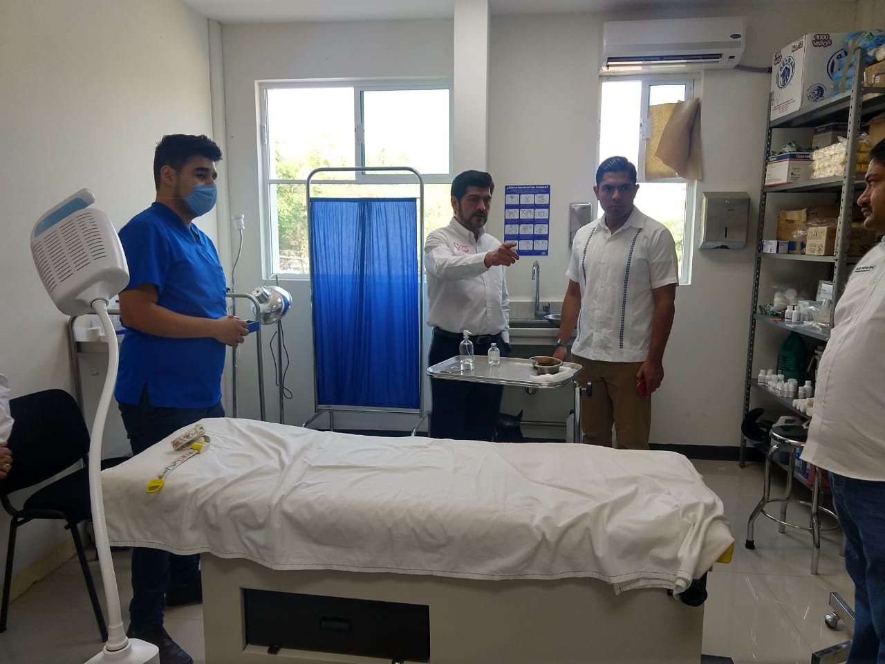 Verifican SSM y Jefatura Regional de Apatzingán, operatividad de Centros de Salud